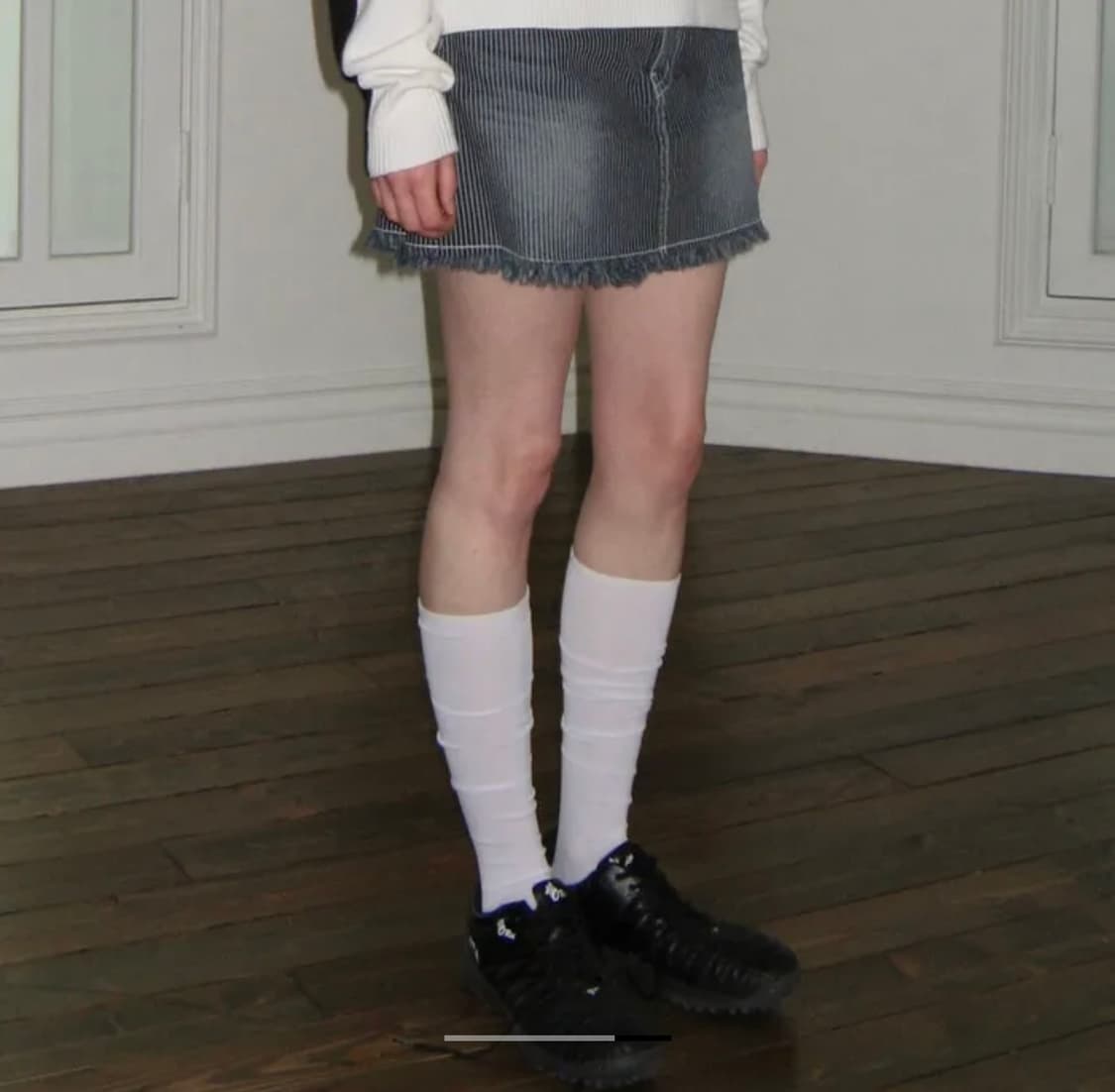 시눈 Denim Mini Skirt (Indigo) s 상품이미지3