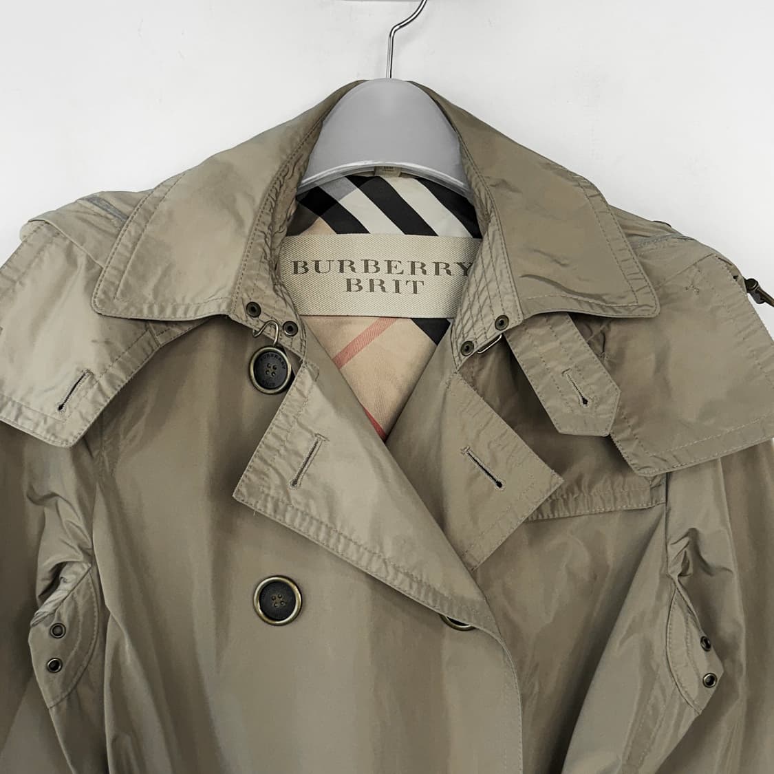 버버리 폴리 트렌치 코트 상품이미지3