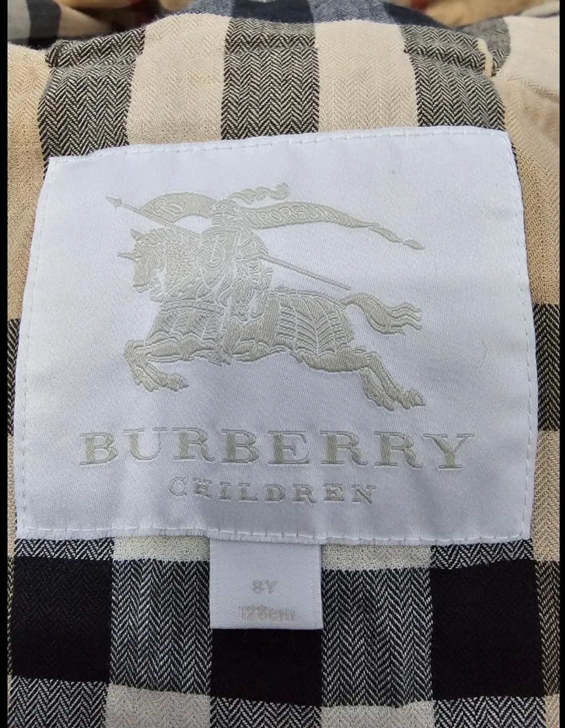 버버리 키즈 바람막이 ~8세 122cm 상품이미지8
