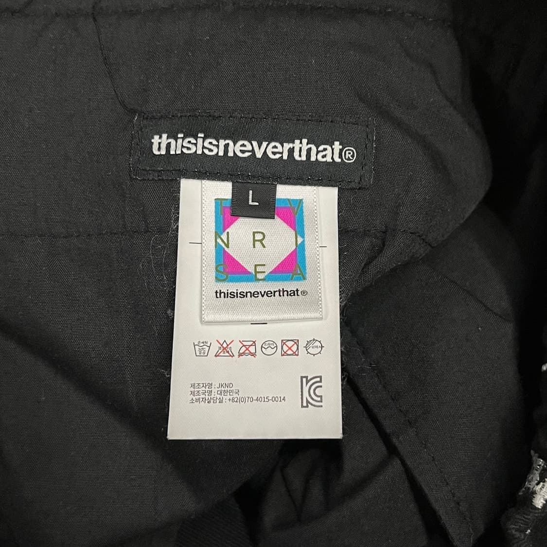 [정품/L] 디스이즈네버댓 블랙 패턴 바지 b15 상품이미지4