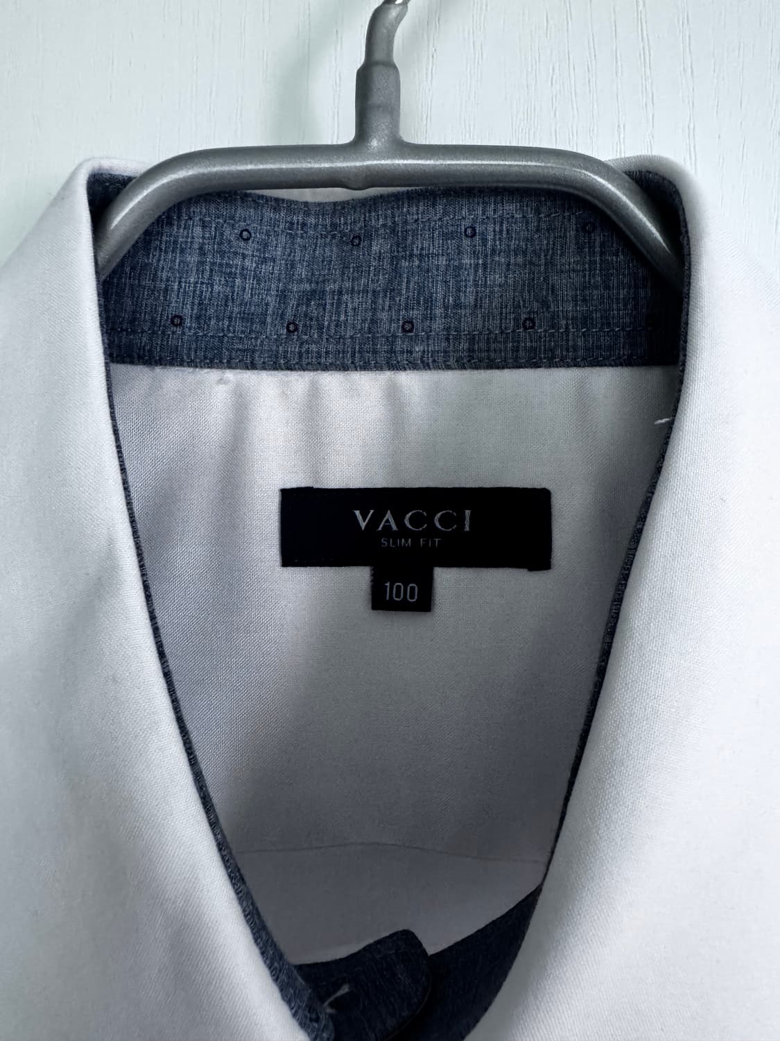 VACCI 슬림핏 셔츠 100 상품이미지1