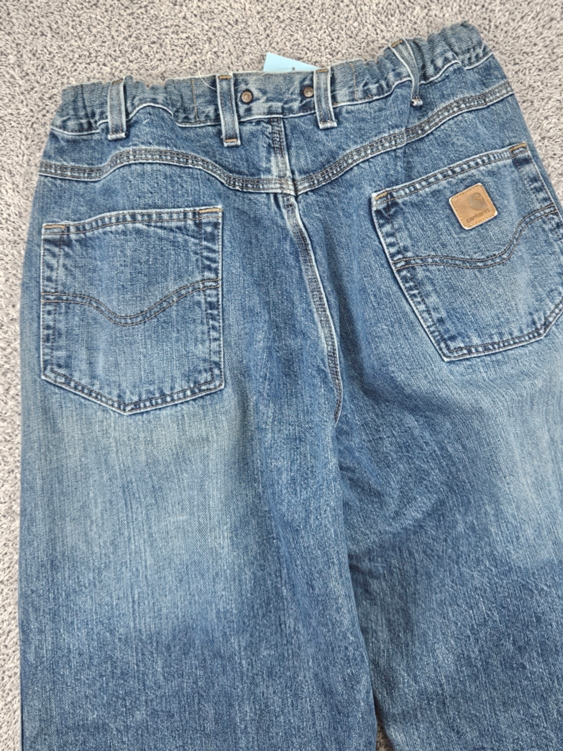 칼하트 데님 워크 팬츠 밴딩커스텀 ( 42X32 ) / 11749 상품이미지9