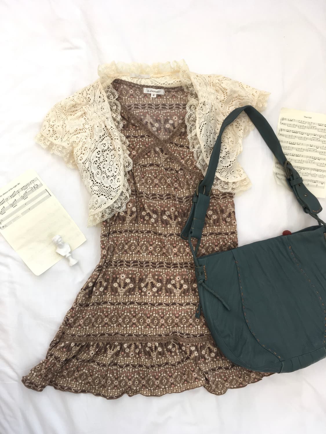 Rest rose  ivory crochet bole 상품이미지1