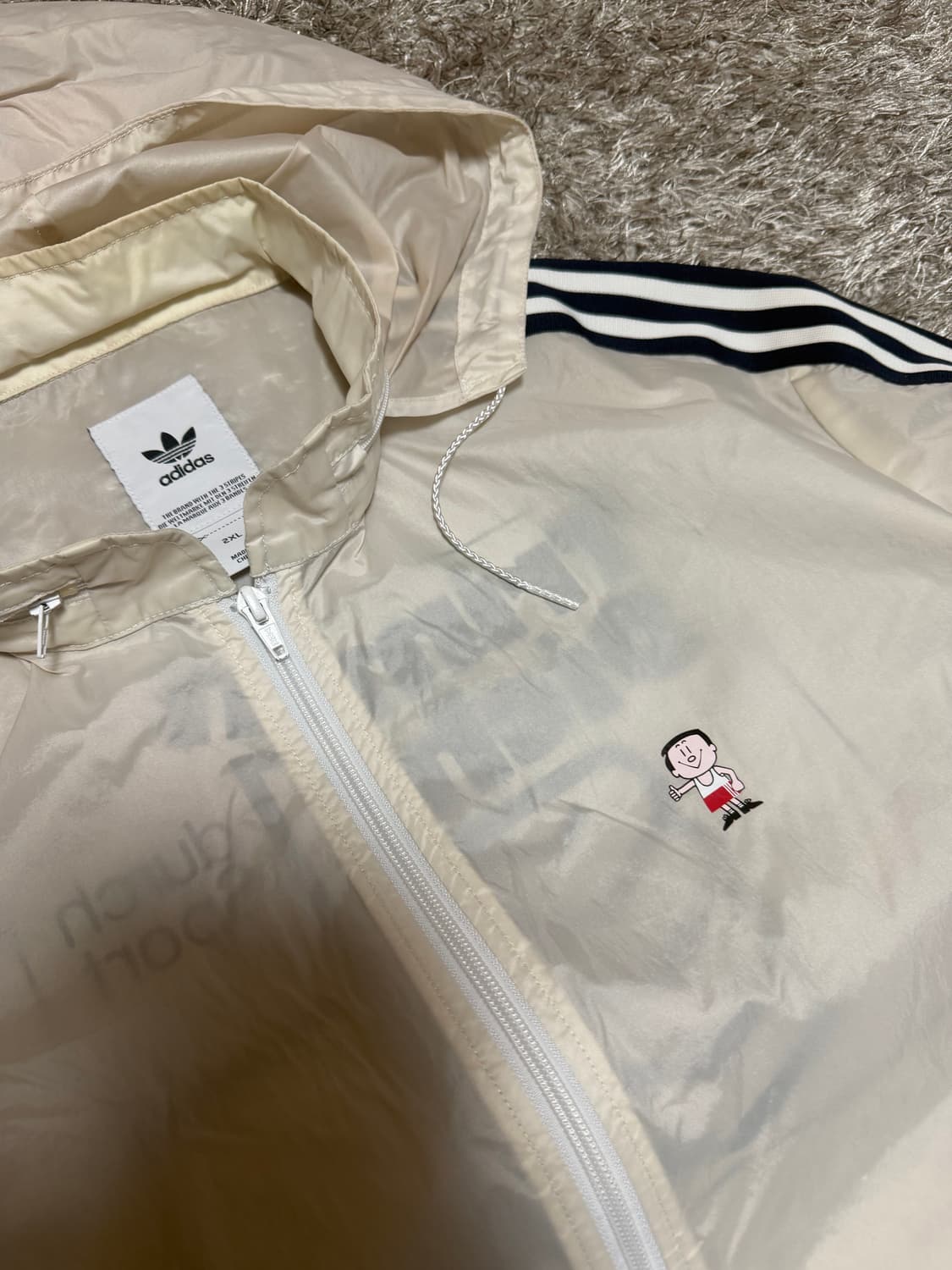 [2XL] 아디다스 윈드브레이크 R 경량 바람막이 상품이미지1