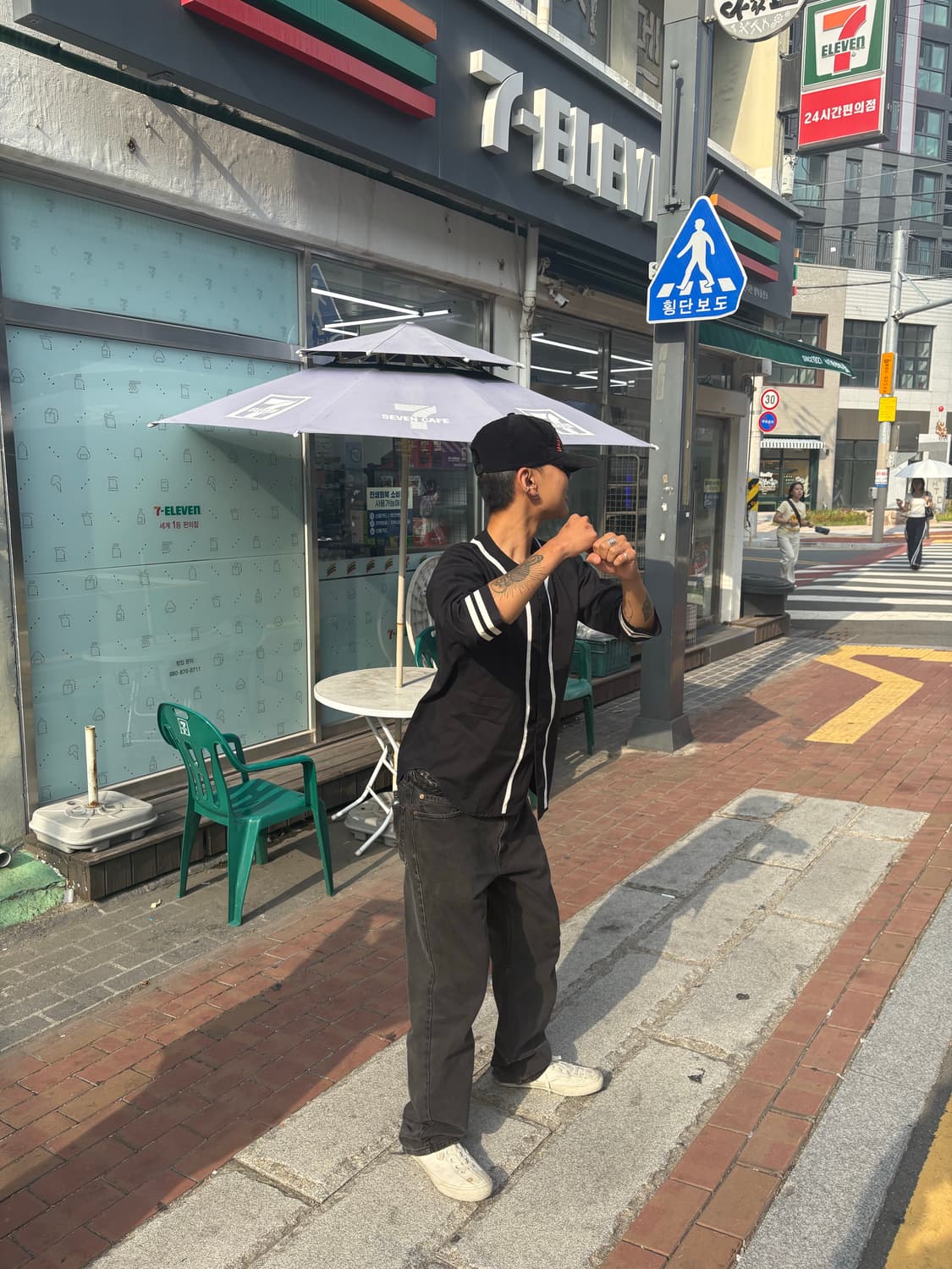 AD2015 꼼데가르송 간류 Ganryu 베이스볼 7부 셔츠 상품이미지1