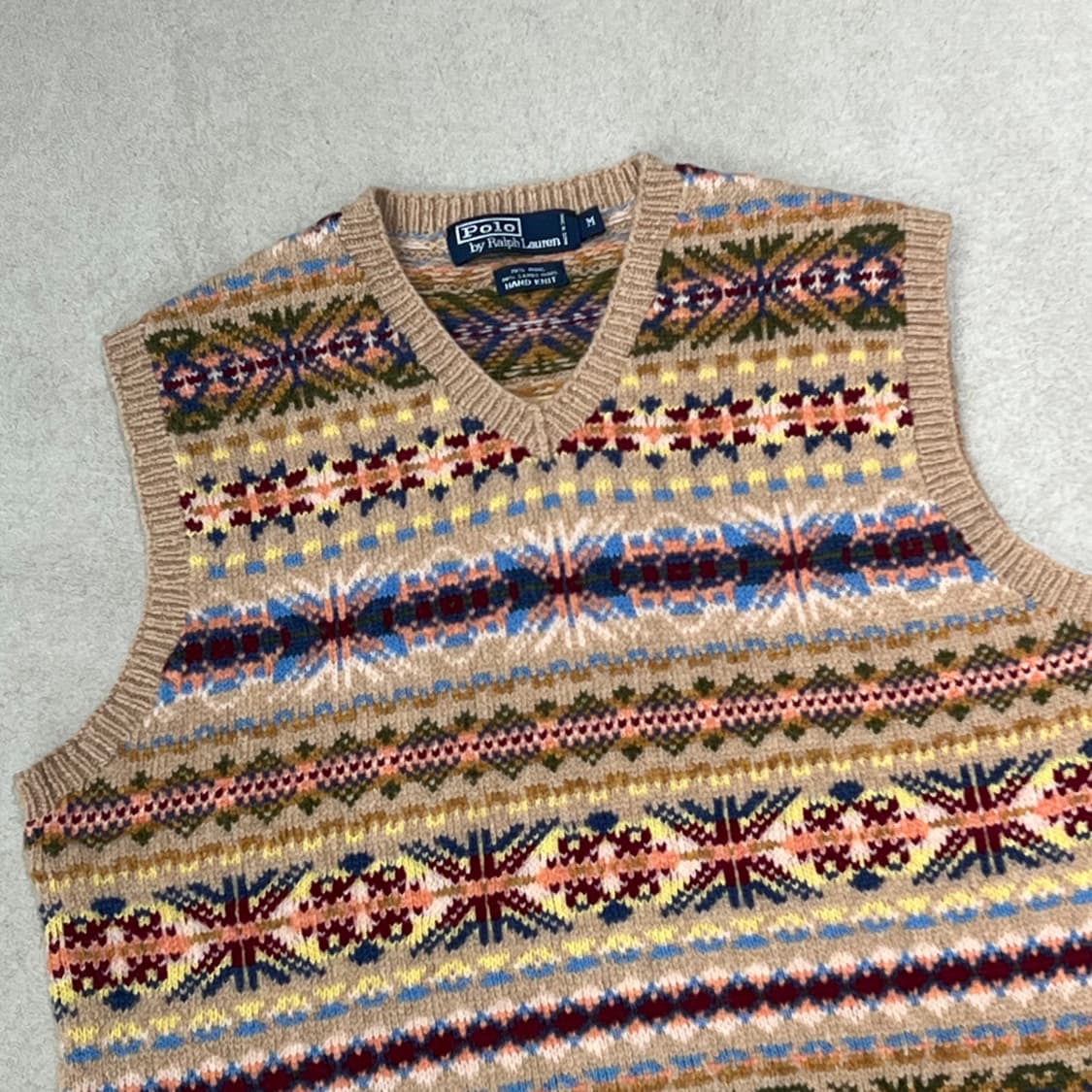 폴로 랄프로렌 페어아일 니트베스트 s09804 상품이미지3
