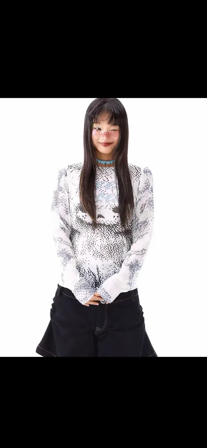 Sillysis store 티셔츠 도트 상품이미지1