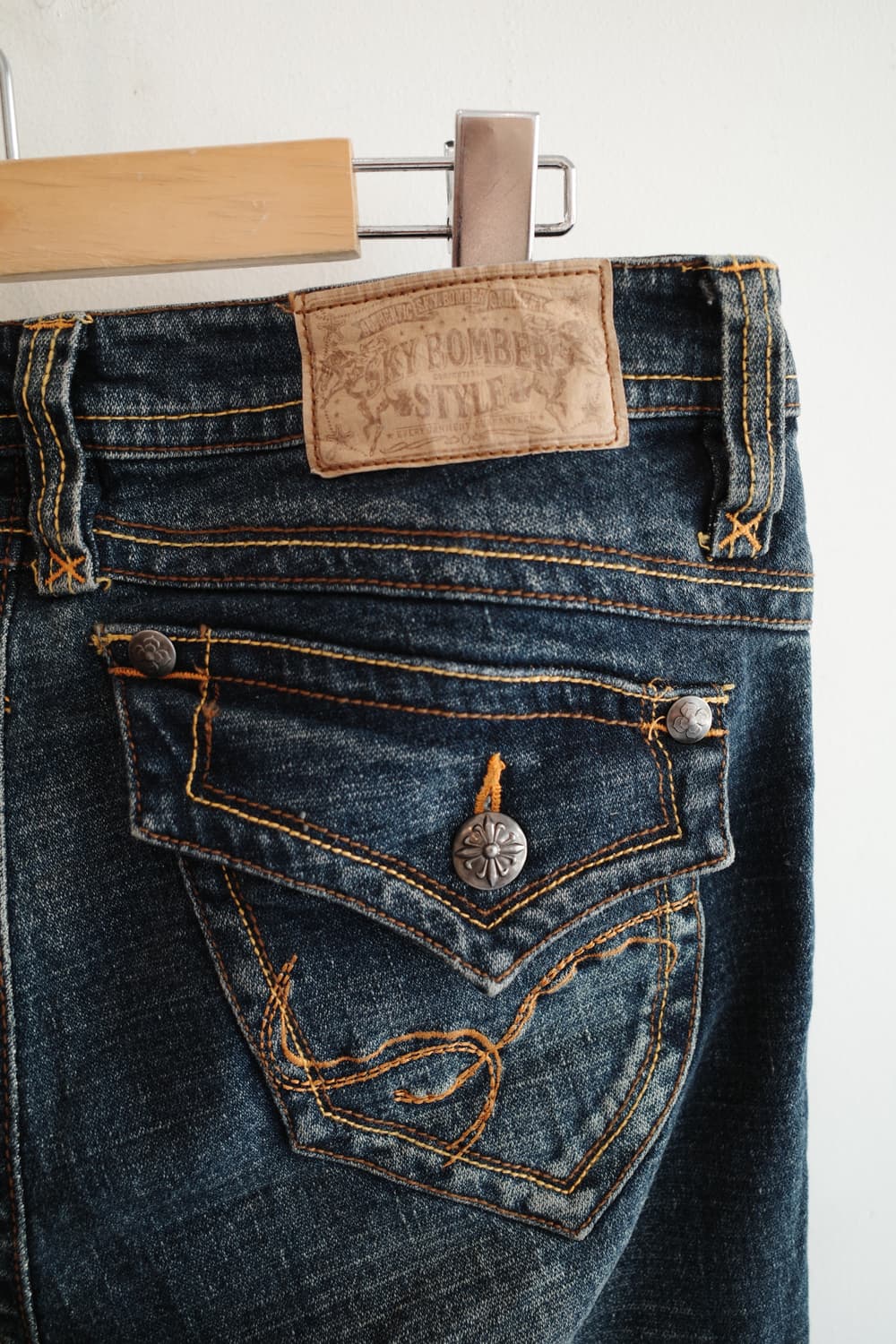 Japan brand 부츠컷 데님팬츠 (32인치) 상품이미지7