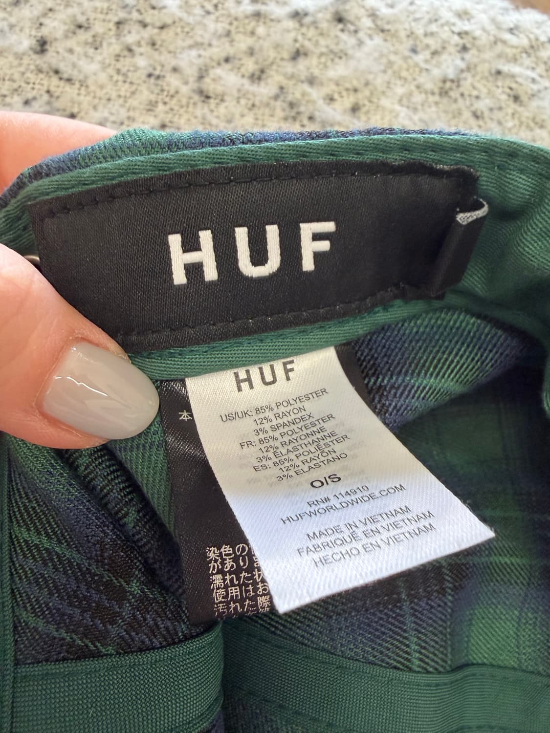 N136. 허프 Huf 볼캡 모자 상품이미지2