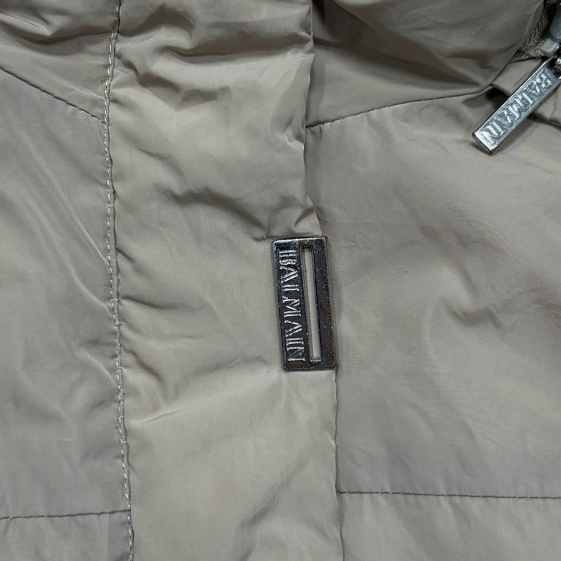 발망 덕다운 리본 후드패딩 v1933 상품이미지5