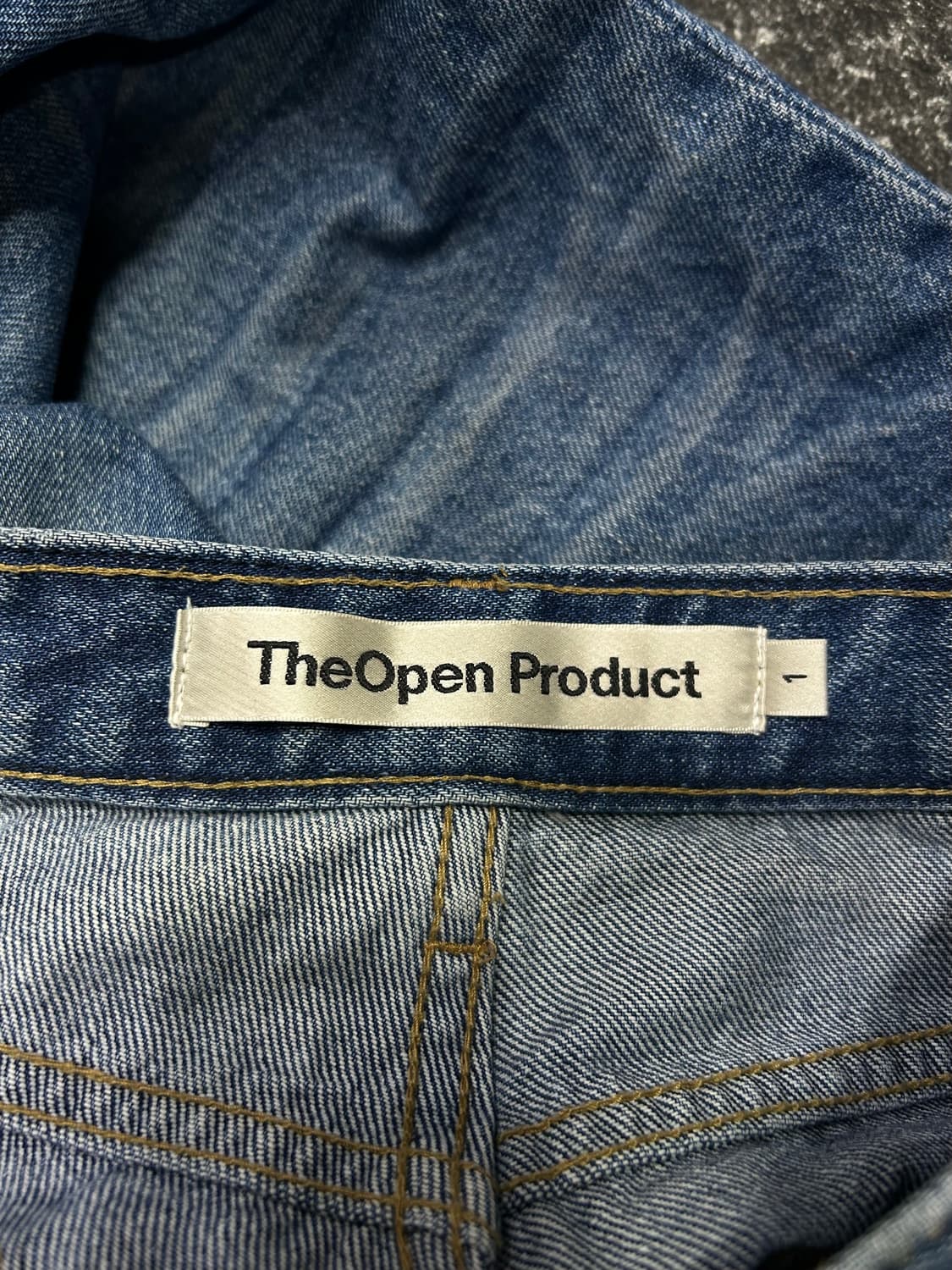 TheOpen Product 데님 워싱 청바지 27~28인치 상품이미지4