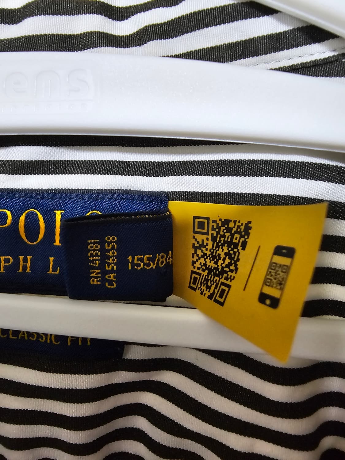 폴로랄프로렌 여성 스트라이프 코튼셔츠(신형QR정품) 2사이즈 상품이미지6