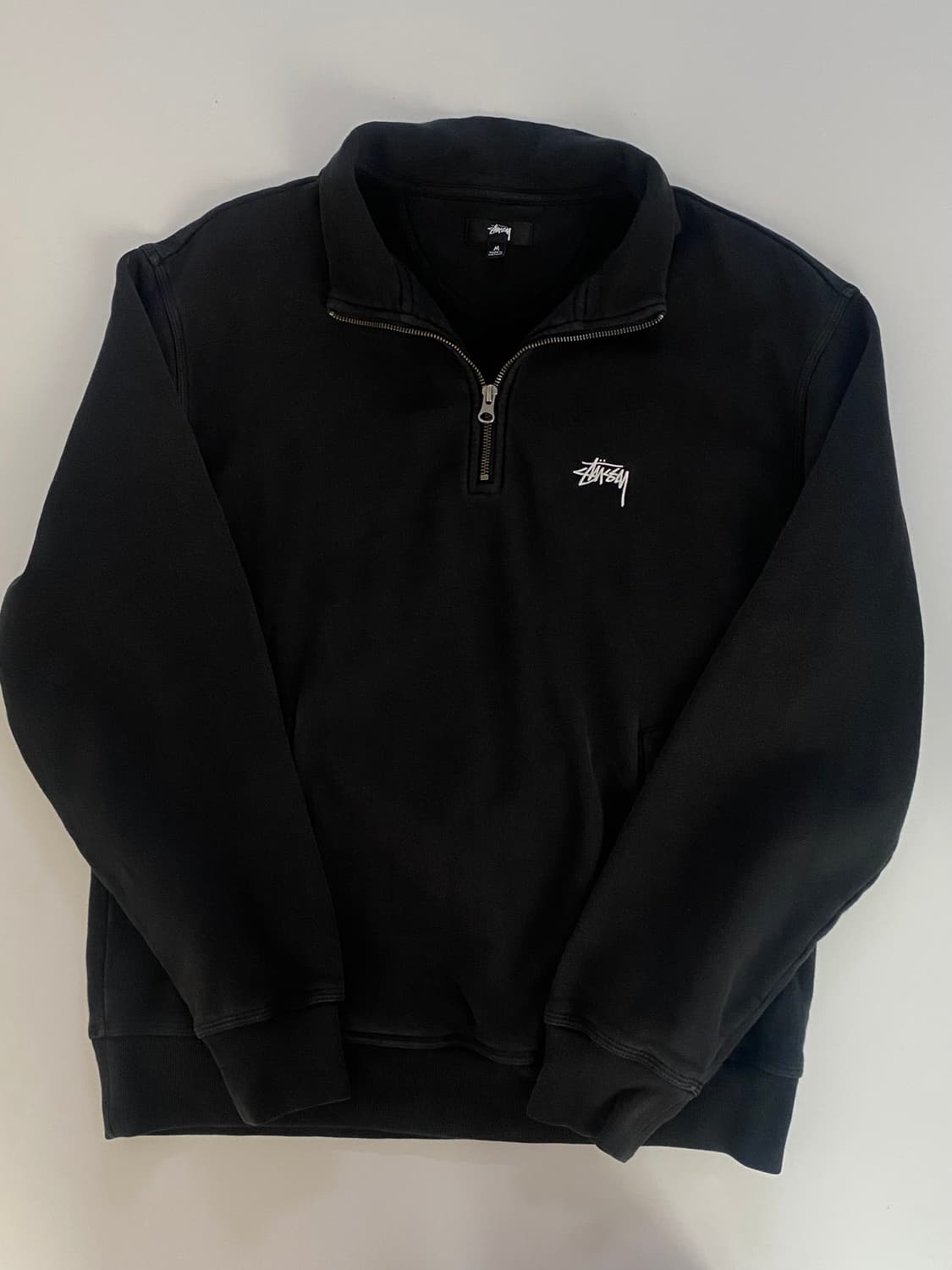 스투시 반집업 맨투맨 상품이미지1