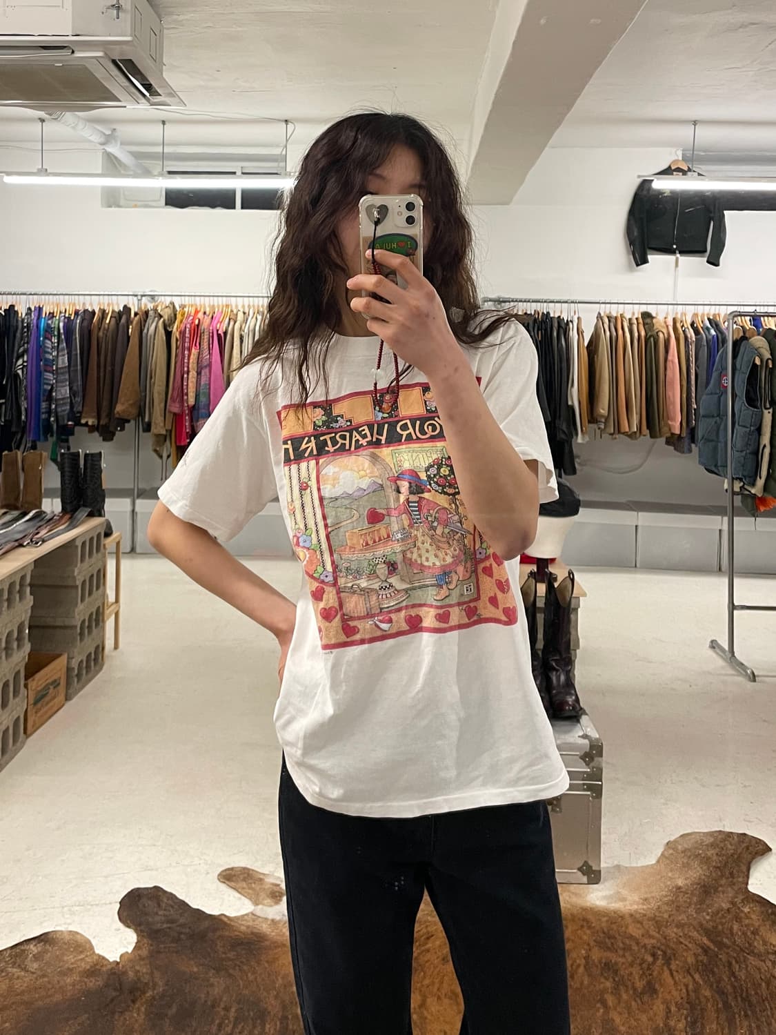 90s VTG mary engelbreit artwork t-shirt 상품이미지3