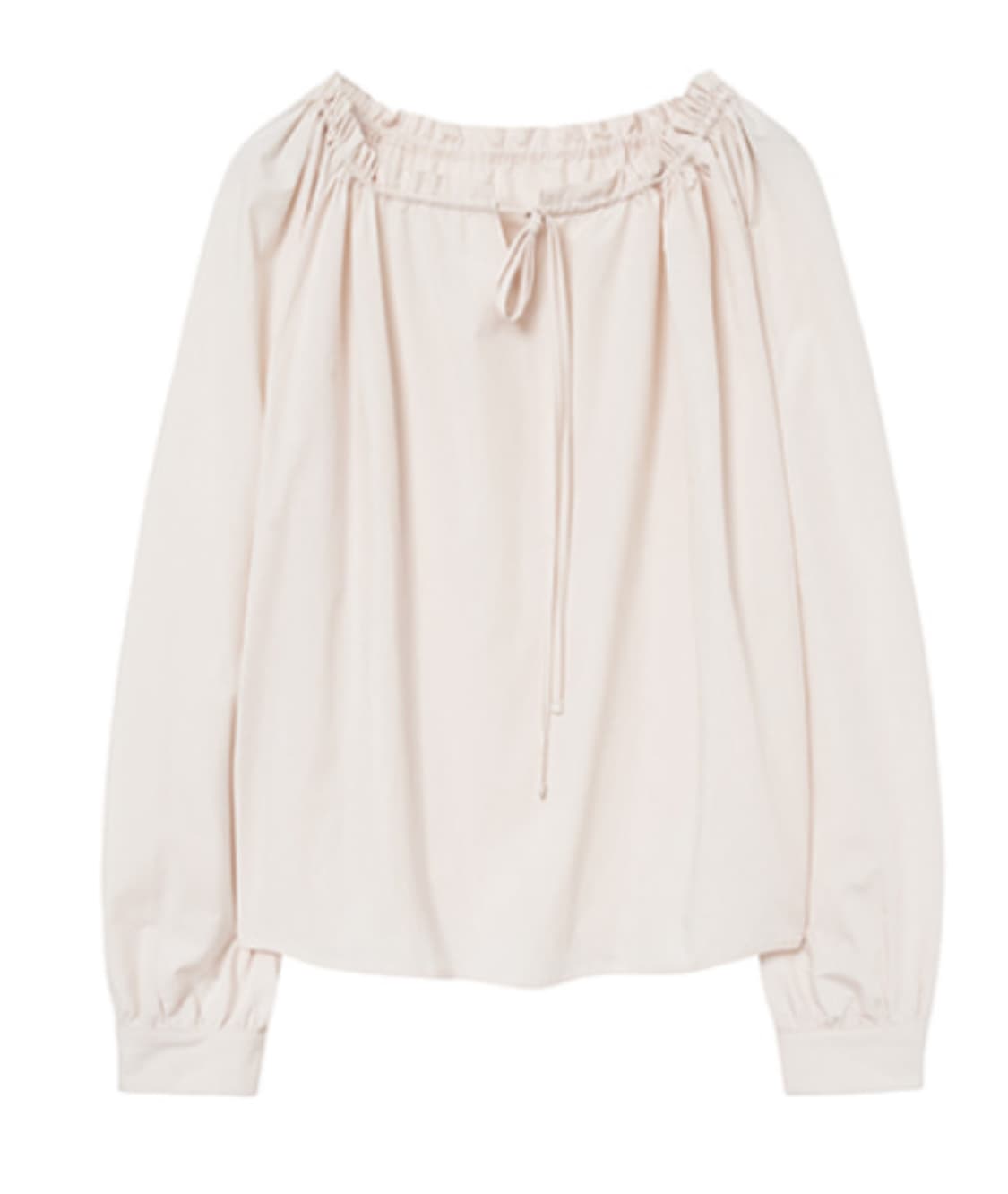 쏘이르 셔링 스트링 블라우스 상품이미지2