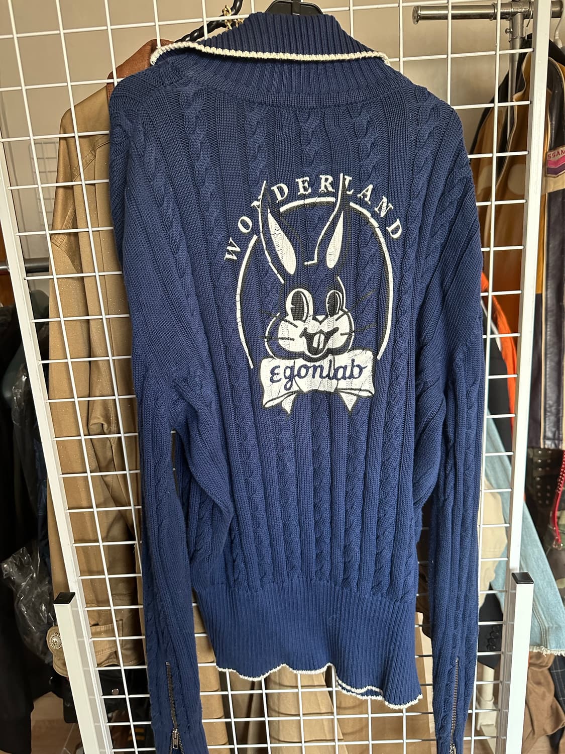 애곤랩 버니 니트가디건 (S) 상품이미지4