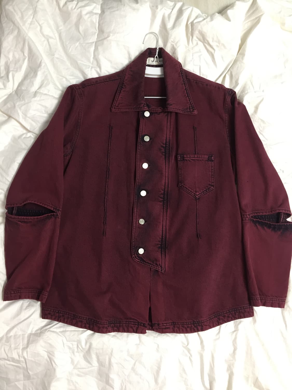 나마체코 다잉 데님셔츠 상품이미지1