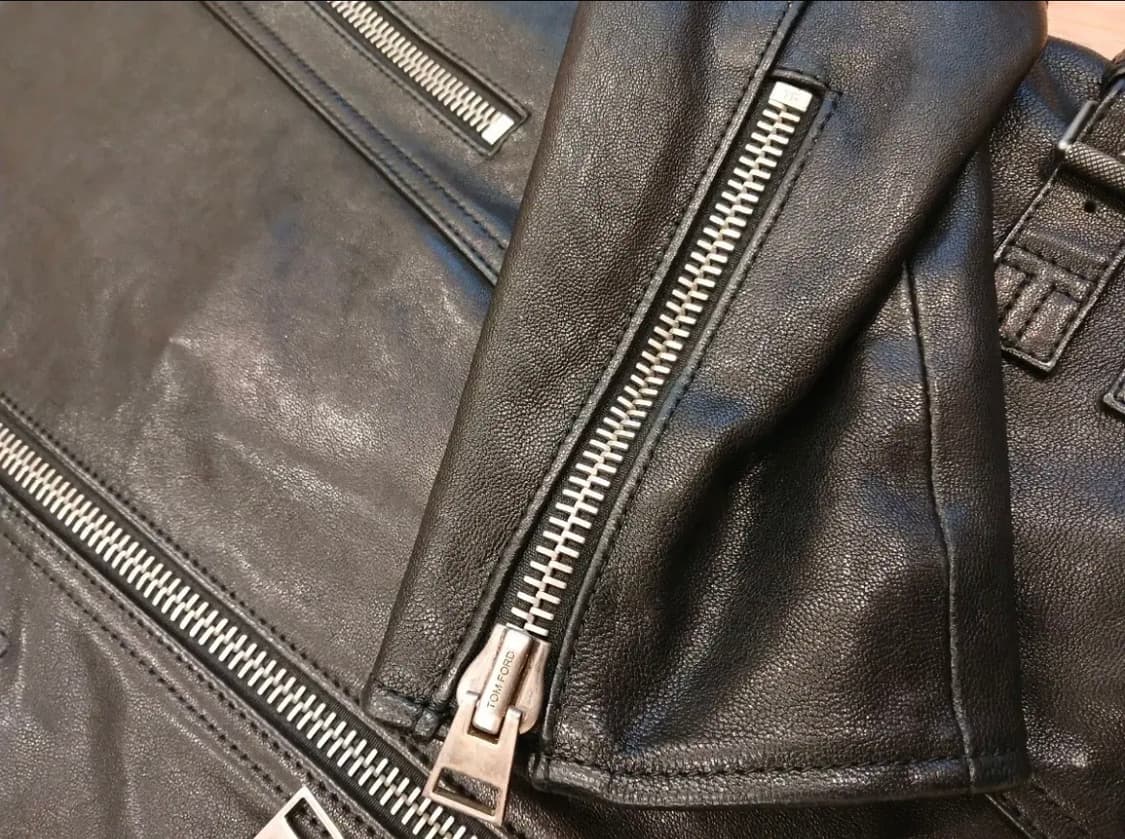 TOM FORD CAFE RACER LEATHER JACKET 상품이미지5
