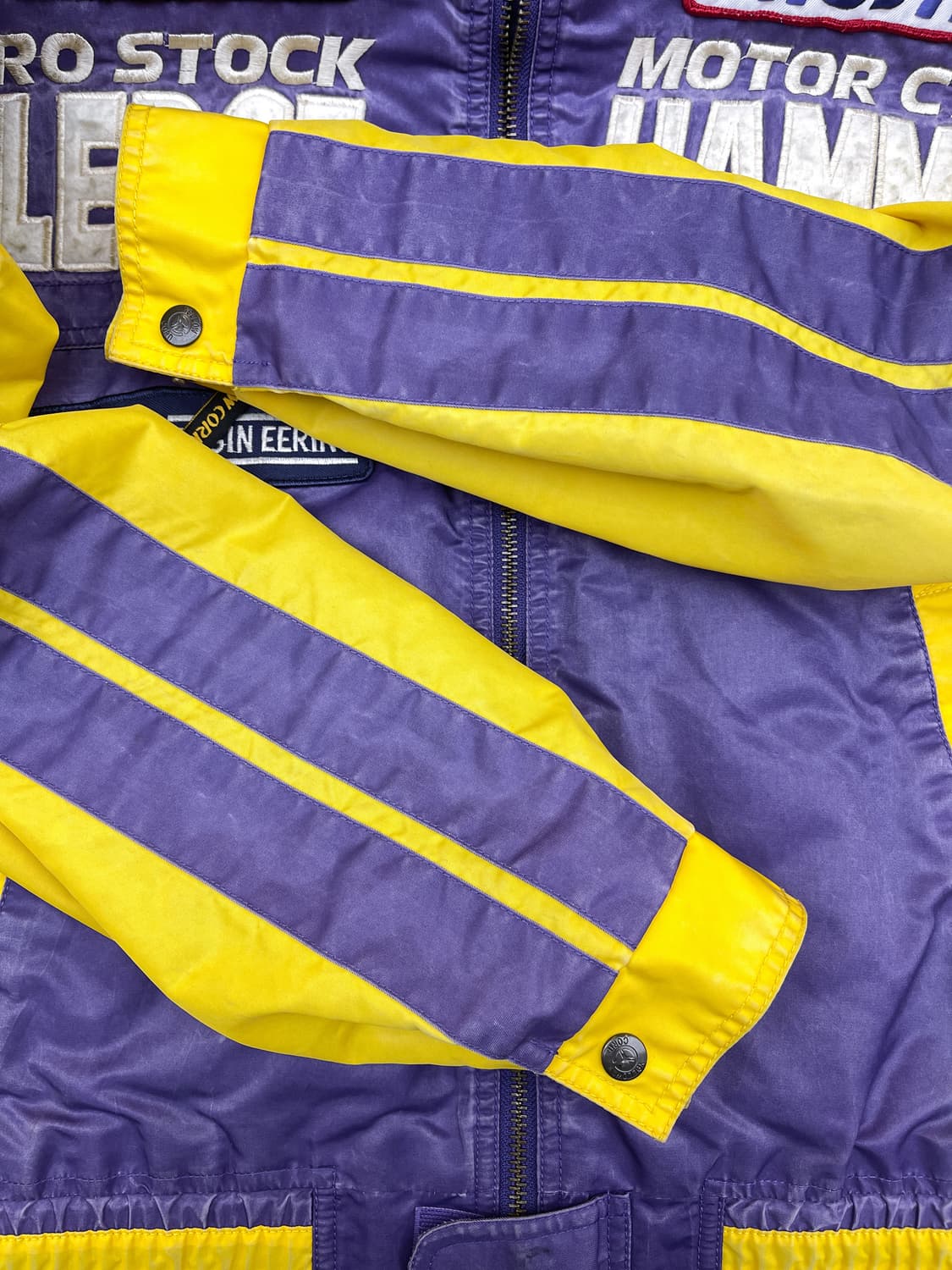 옐로우콘 90s B.R.P 모터사이클 레이싱 자켓 상품이미지9