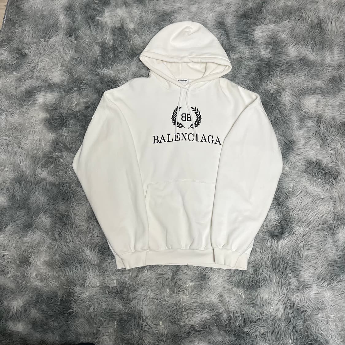 {M size} 발렌시아가 월계수 후드티 상품이미지1