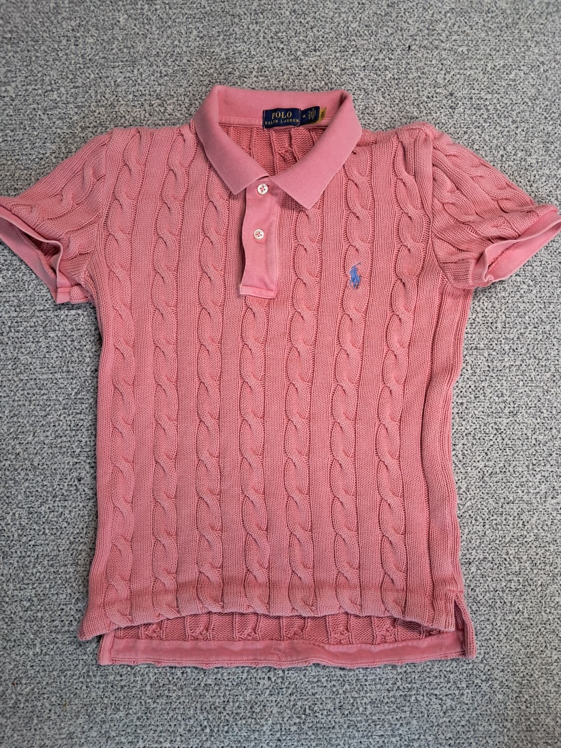 폴로랄프로렌  반팔케이블 니트 상품이미지1