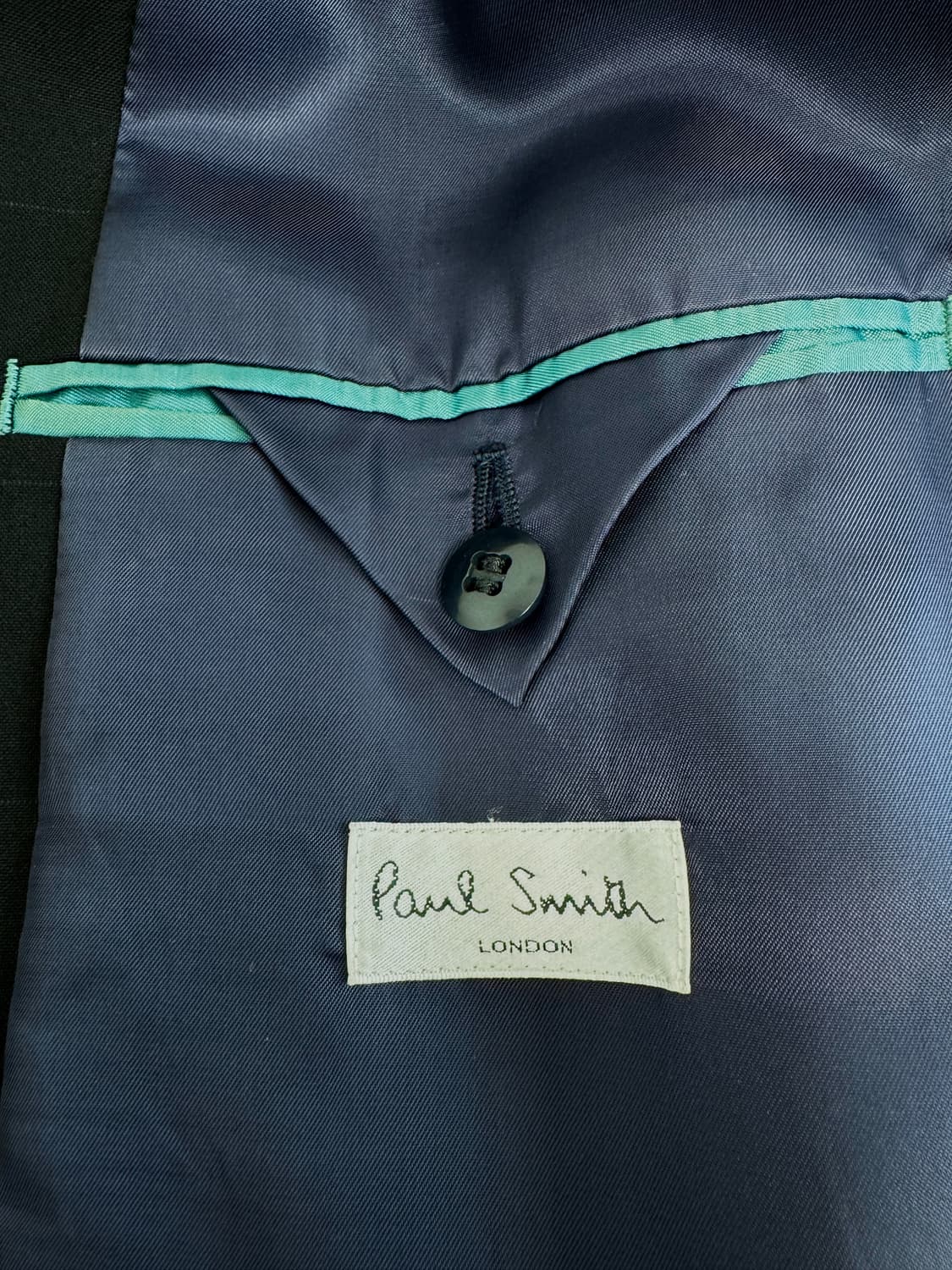 일본 폴스미스 런던 프라텔리 탈리아 디 델피노 슈퍼120 정장 자켓/L- 상품이미지5