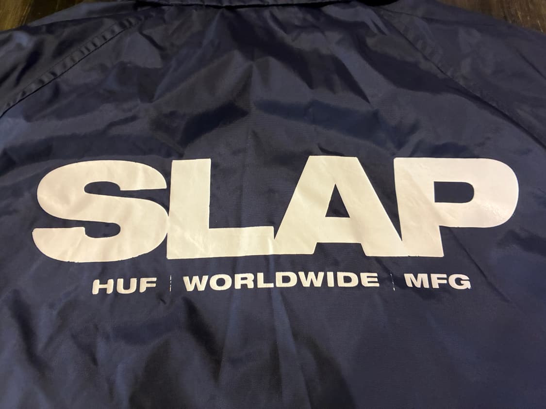 L) 허프 x SLAP 코치자켓 네이비 상품이미지7