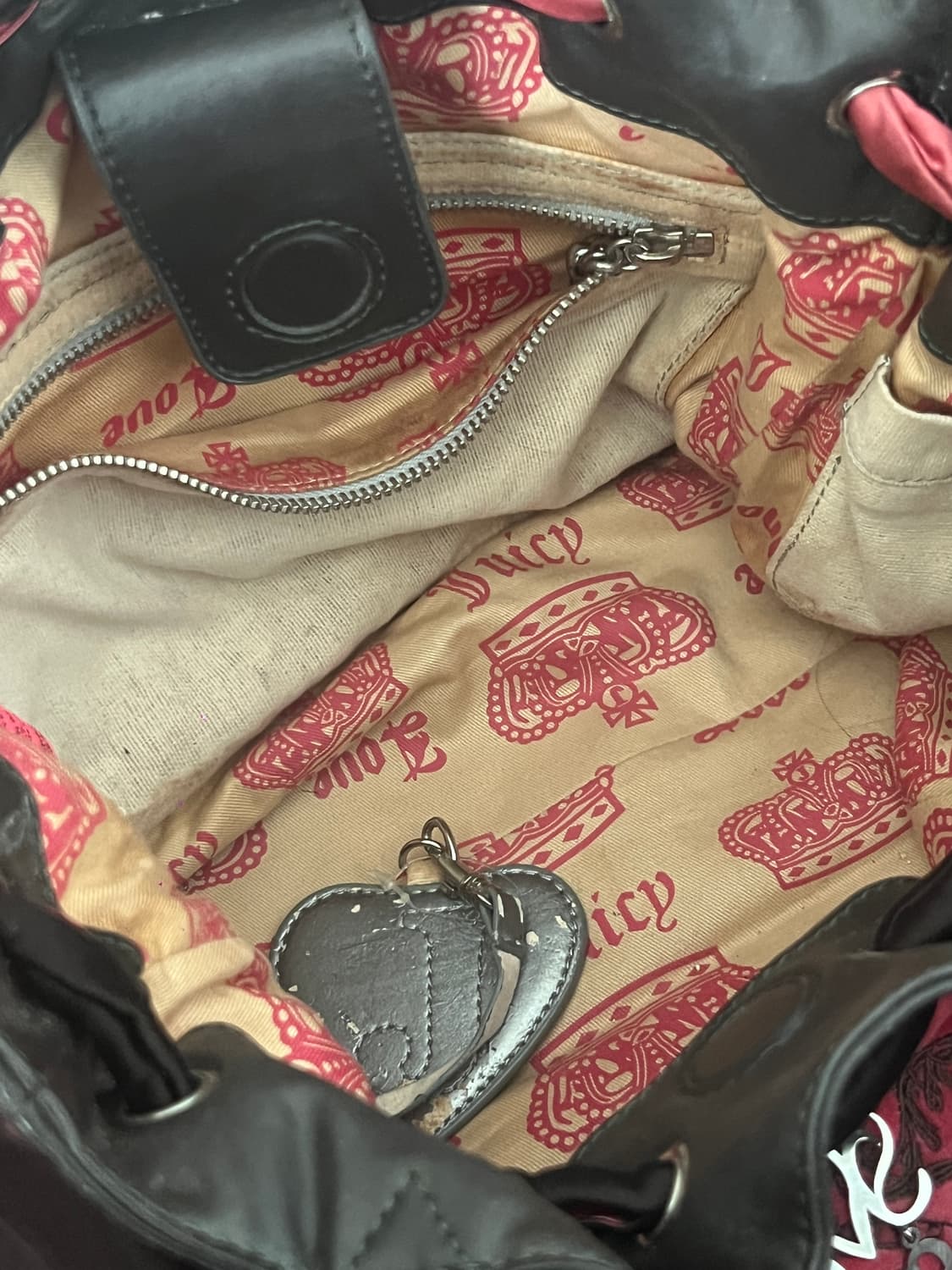 쥬시꾸띄르 빈티지 토트백 상품이미지4