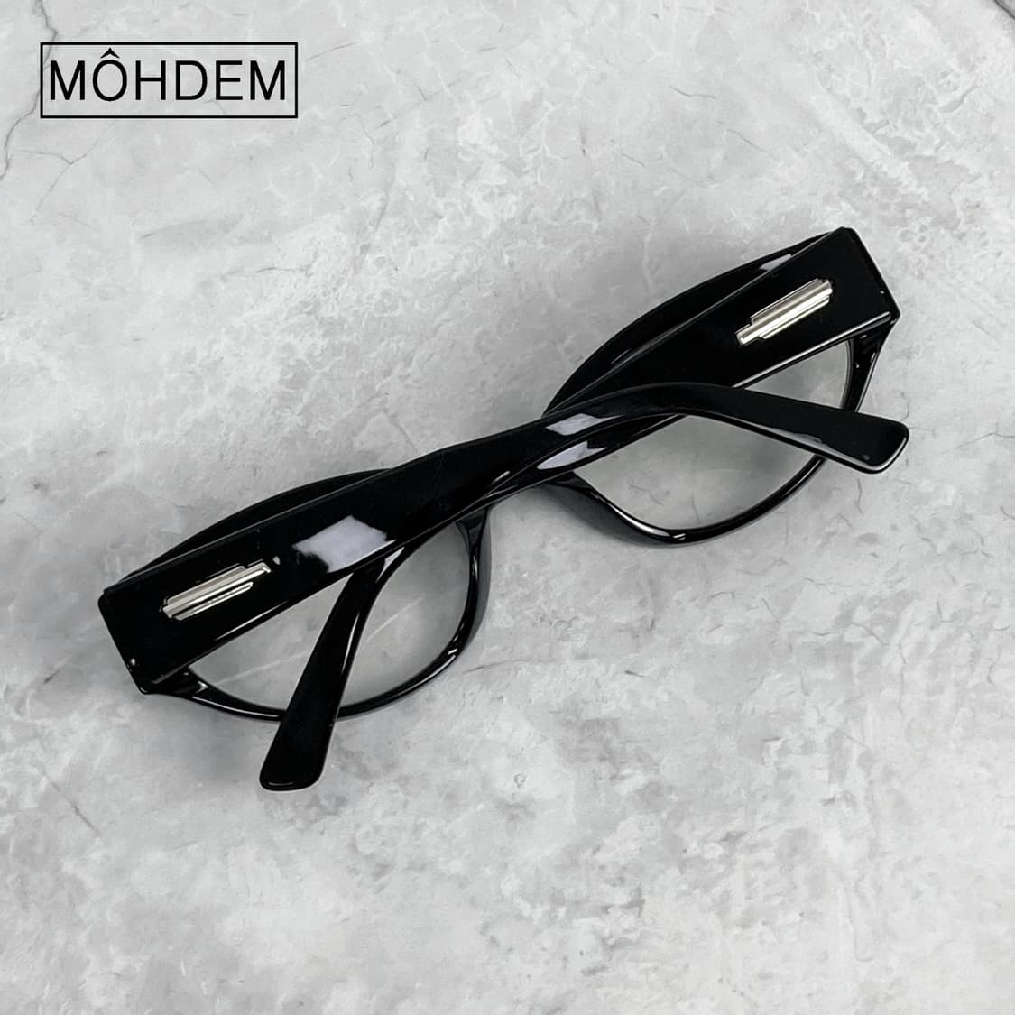 [Unsex] UV400 스터드 뿔테 안경 아이웨어 상품이미지8