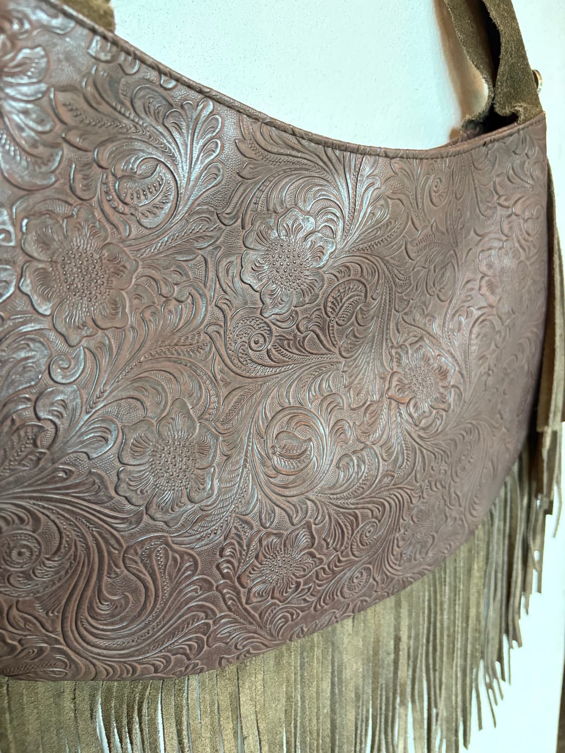 Vintage tassel shoulrder bag 상품이미지3