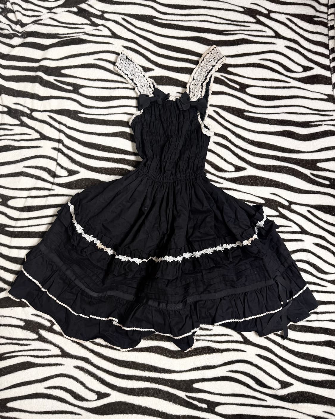 lolita lace trimming one-piece 상품이미지5