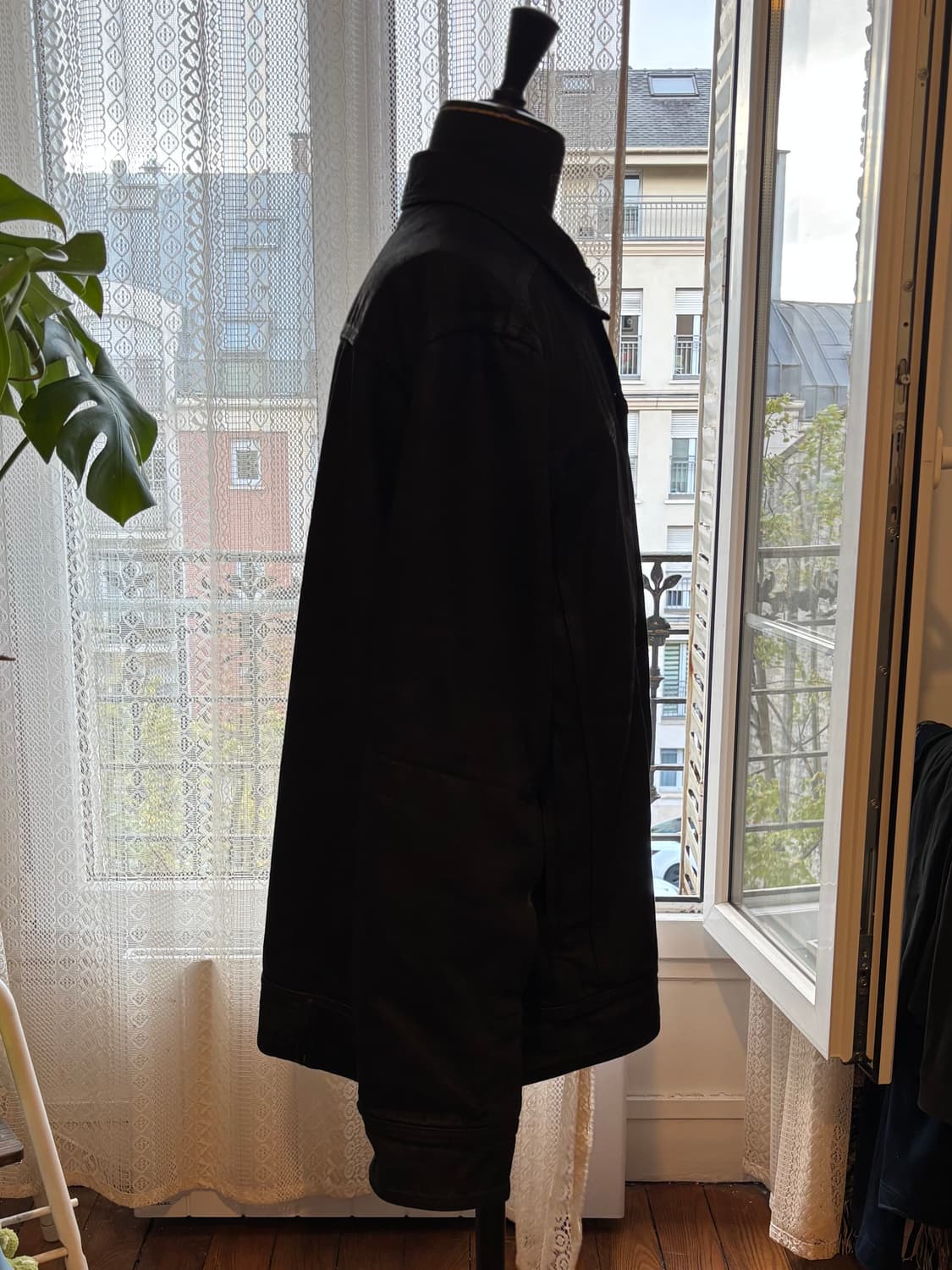 SS24 블랙 리도 워커 데님 자켓 상품이미지5