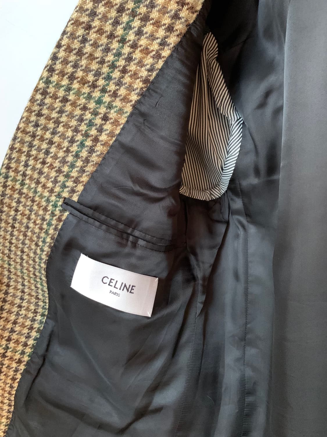 [BTS 뷔님 착용] 셀린느 19fw 투르뇽 체크 자켓 상품이미지10