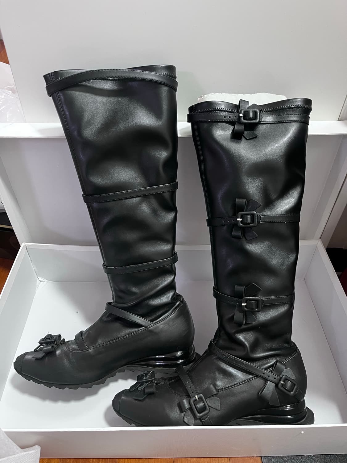 키코코스타디노브 리본 부츠 38 상품이미지4