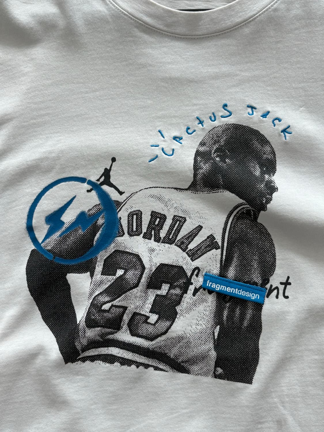 조던 x 트래비스스캇 x 프라그먼트 반팔 (XL) 상품이미지1