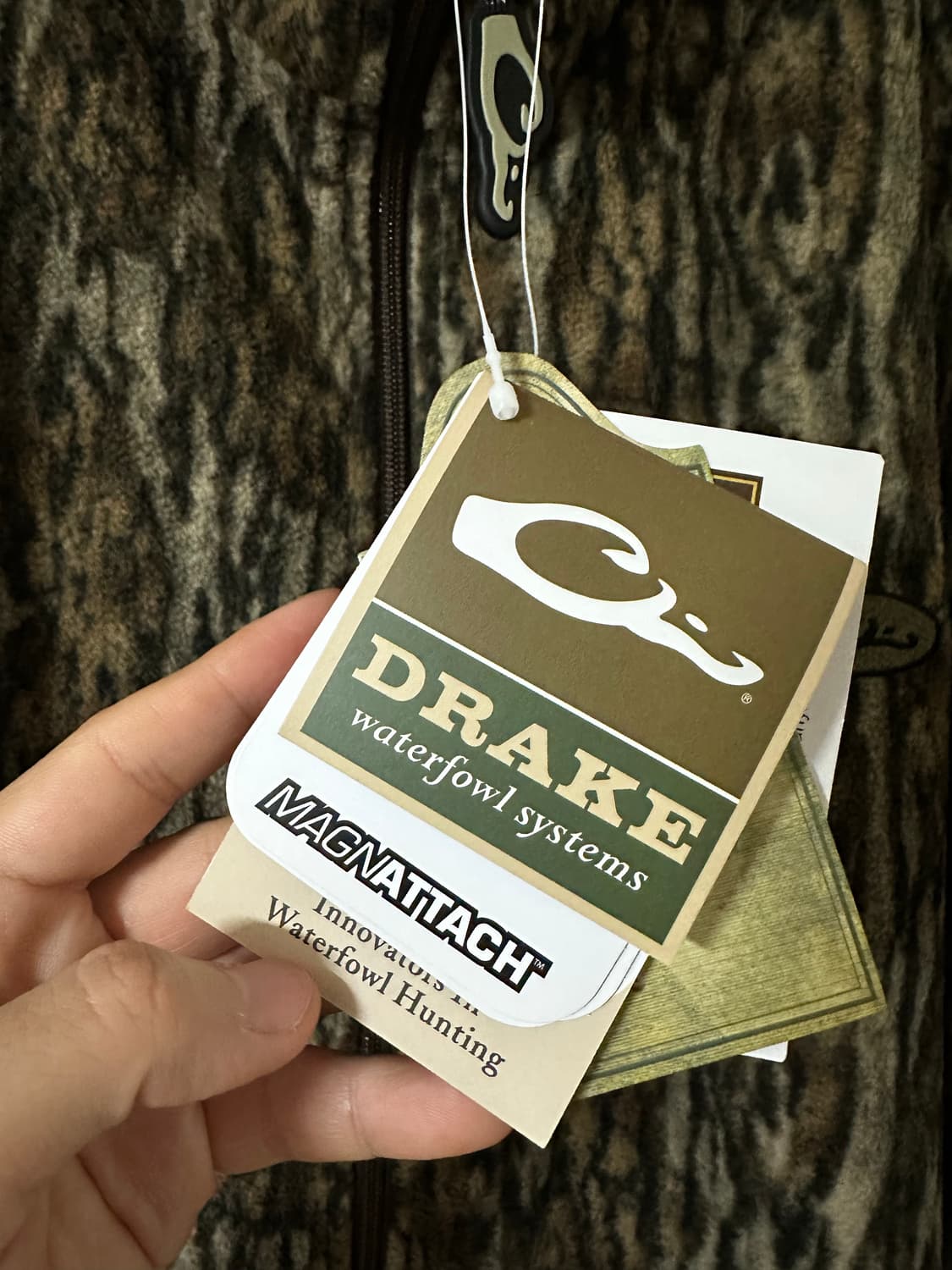 [XL] 드레이크 워터폴 빈지노 카모 후리스 집업 자켓 상품이미지6