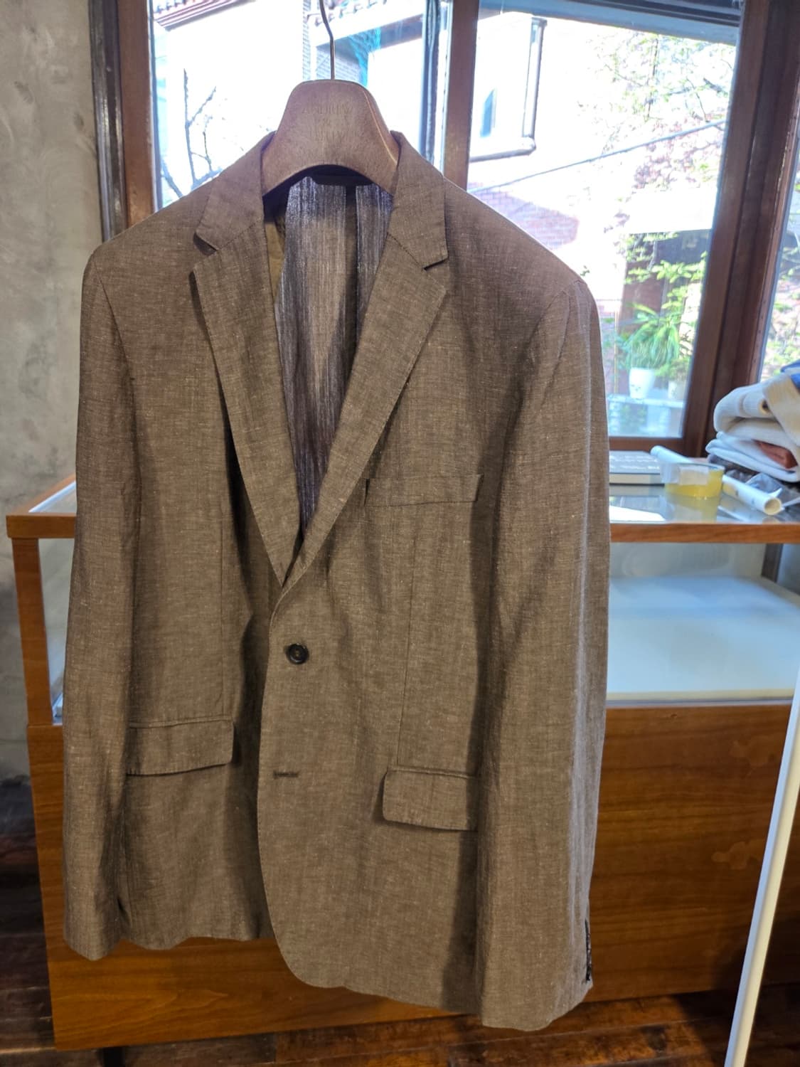 휴고보스 블랙라벨 린넨자켓 상품이미지1