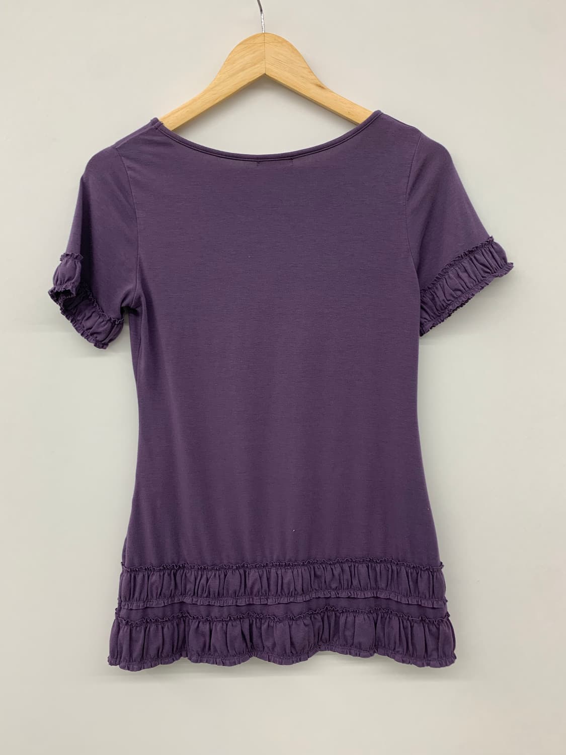 재패니즈 그레이프 프릴 탑 상품이미지5