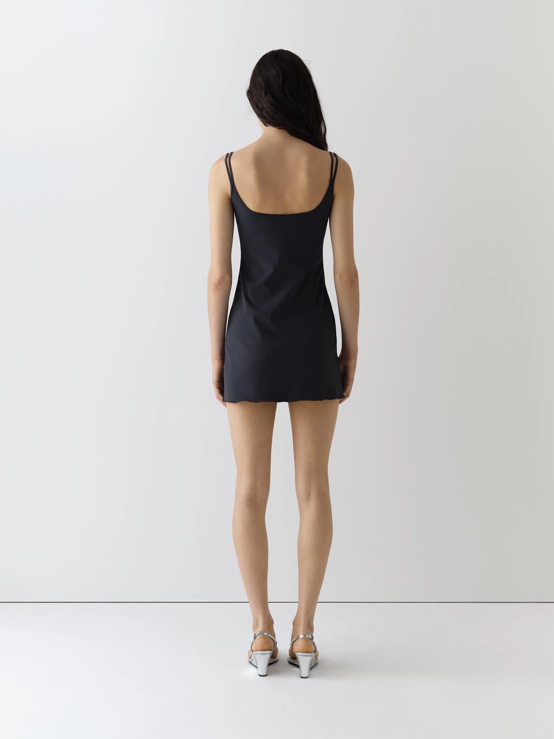 (36,37,38,39) 기미구아스 웨지 샌들 실버 26SS 상품이미지6