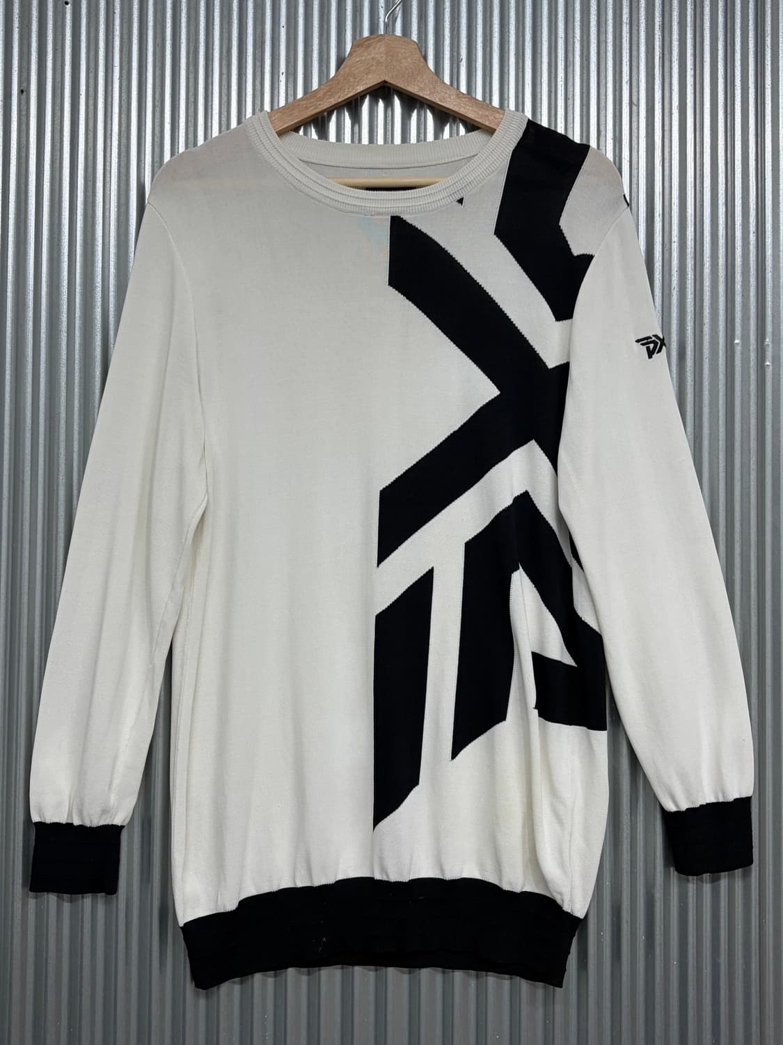 [XL] PXG 파슨스 익스트림 골프 빅로고 인타샤 크루넥 니트 4.9 상품이미지1