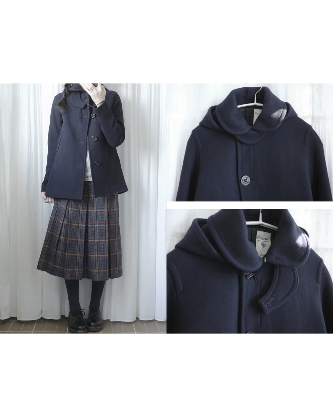 Oiciual navy coat 상품이미지1