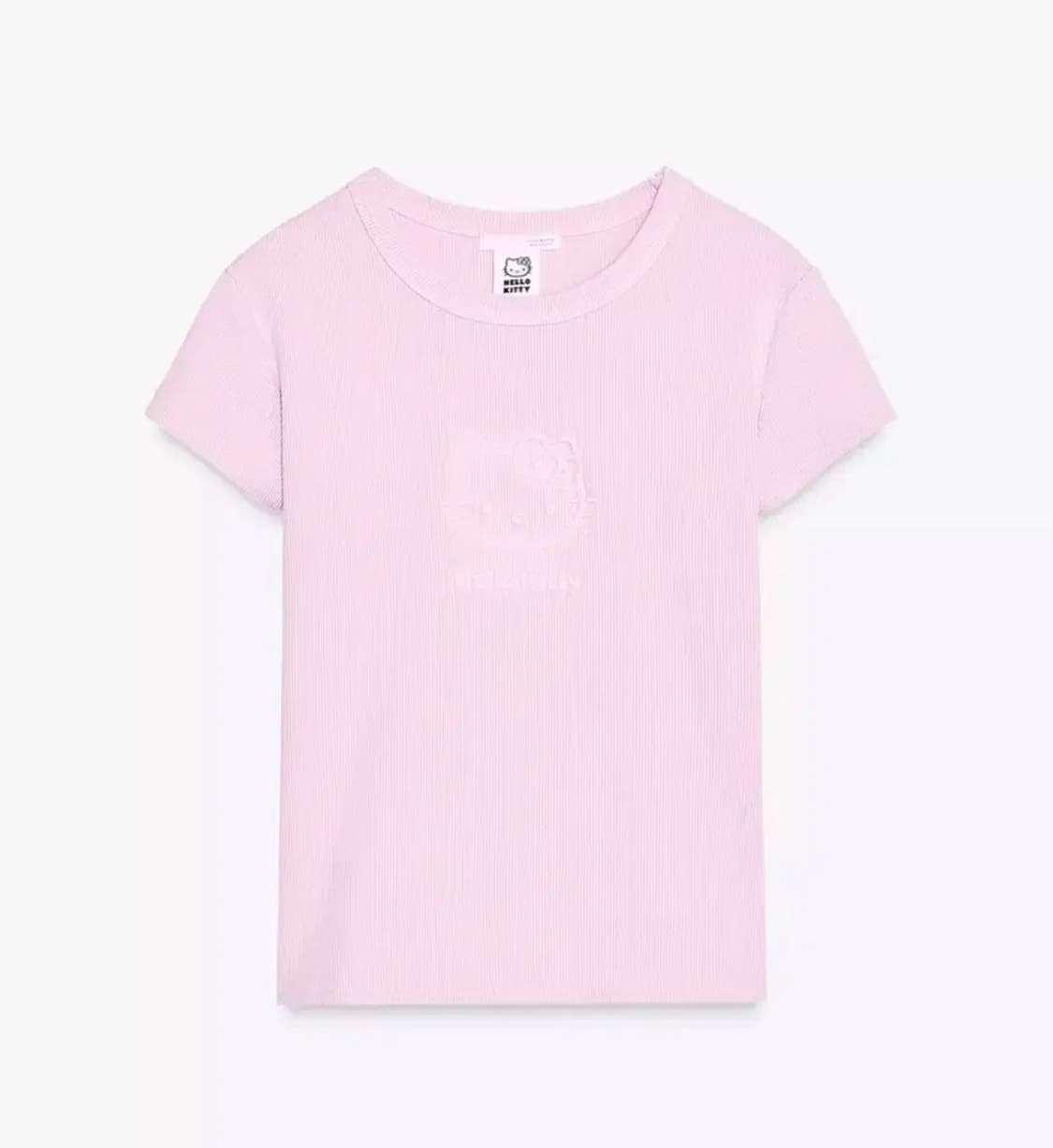 ZARA 자라 헬로키티 티셔츠 S, 자라 헬로키티 워시드 이펙트 티셔츠 상품이미지4