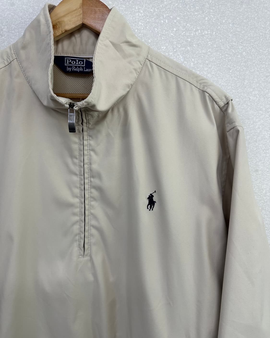 (L)폴로 반집업 블루종-M2124 상품이미지2