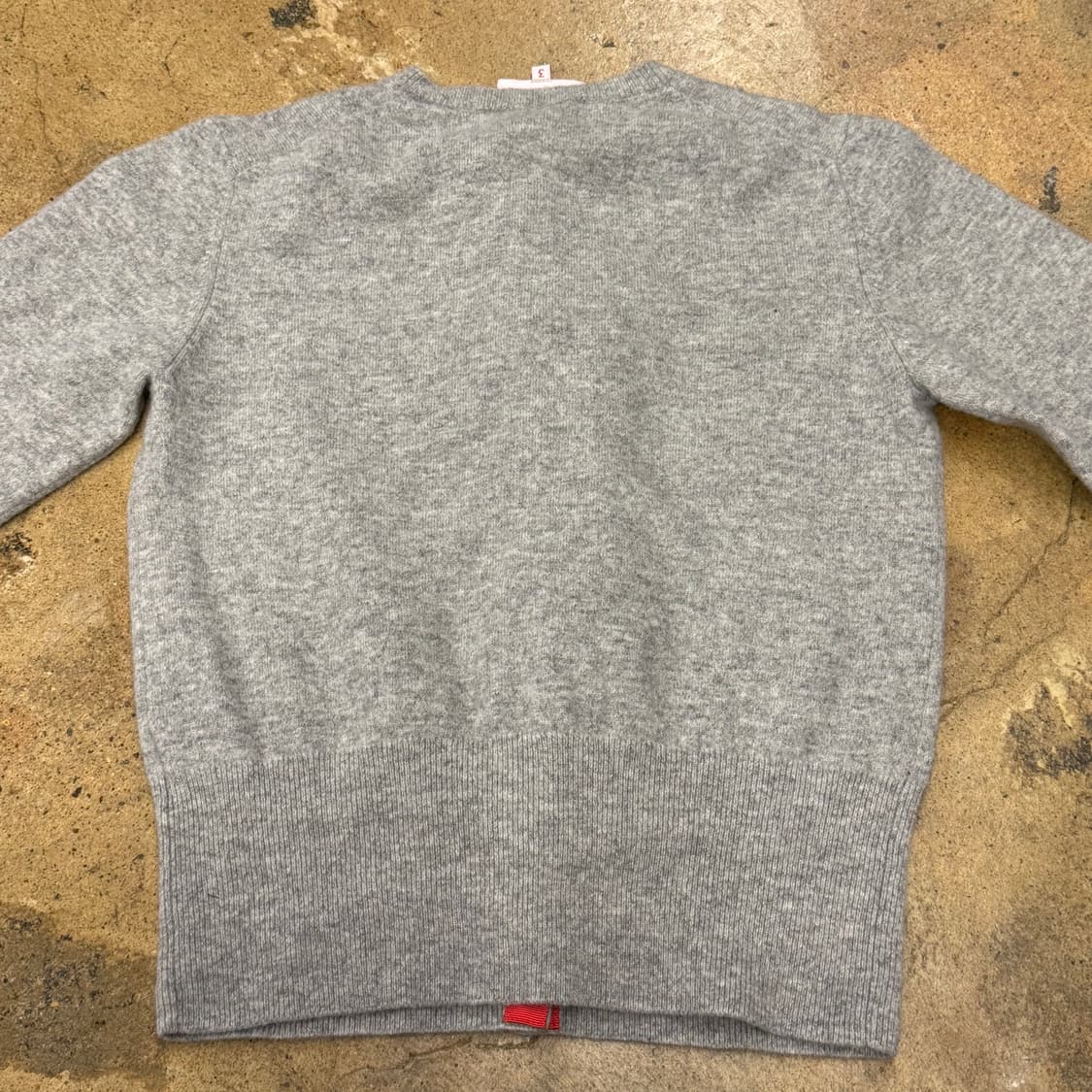 비비안웨스트우드 그레이 레드 라벨 가디건 상품이미지4