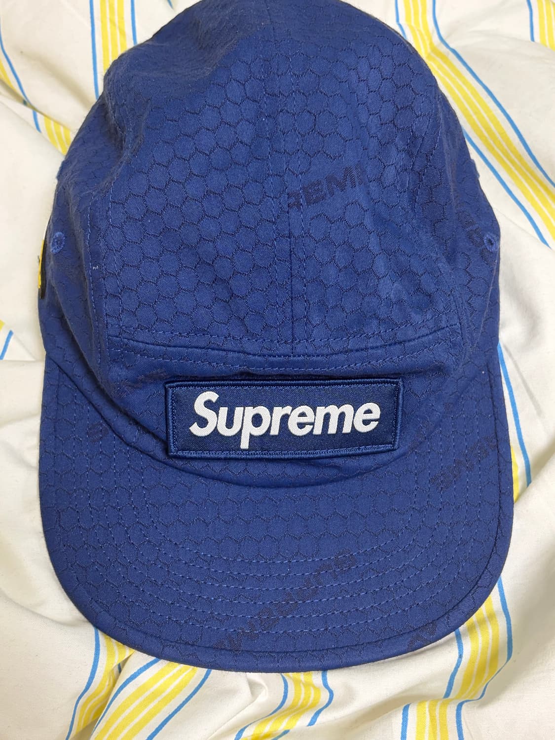 슈프림 코듀라 립스탑 캠프캡 네이비 - 24FW 상품이미지3