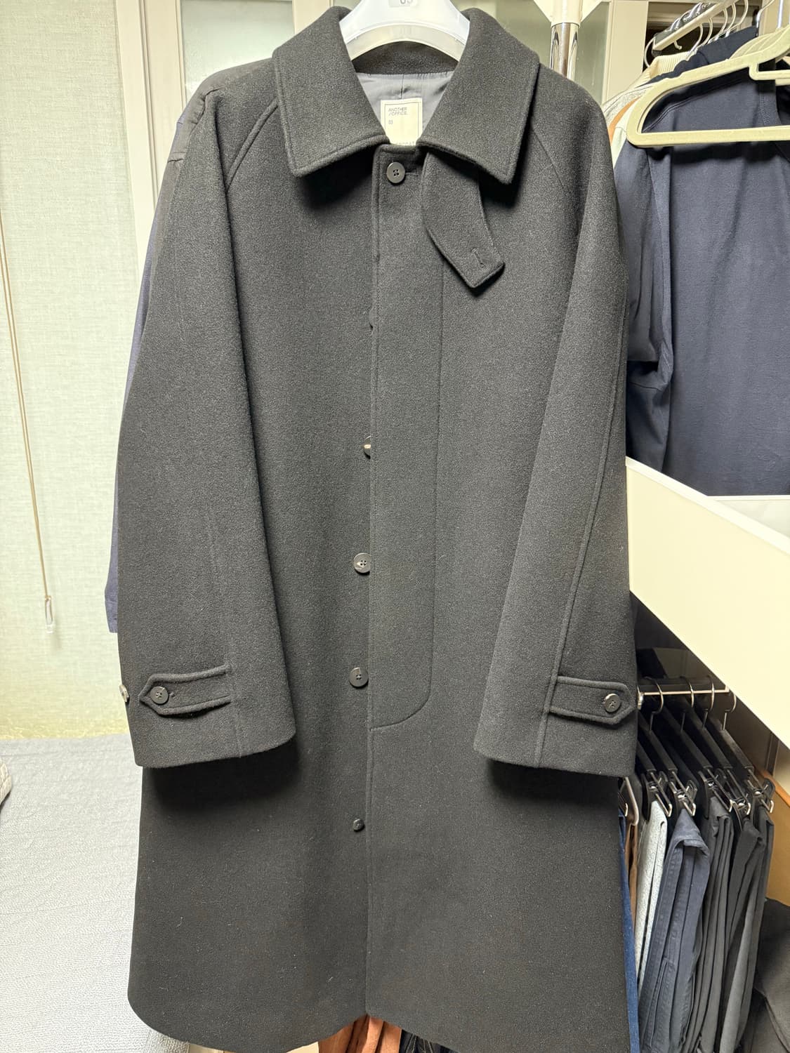 22AW Legacy Cashmere Balmacaan Coat 상품이미지1