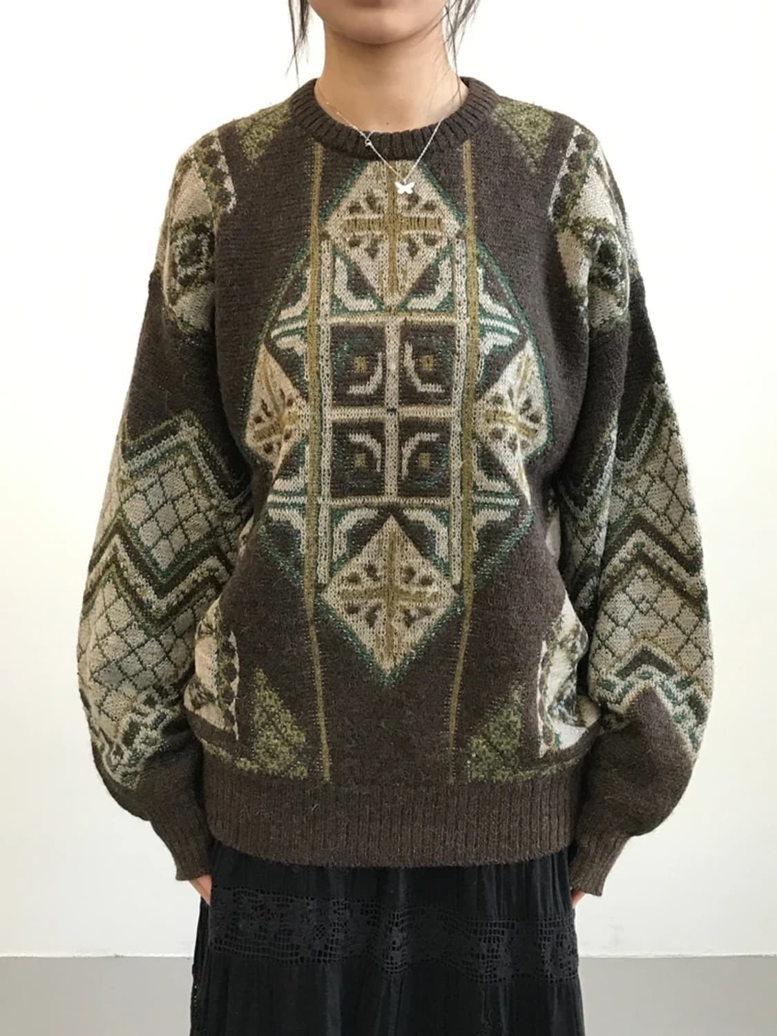 CHACALL Made in Italy Pattern Knit 상품이미지1