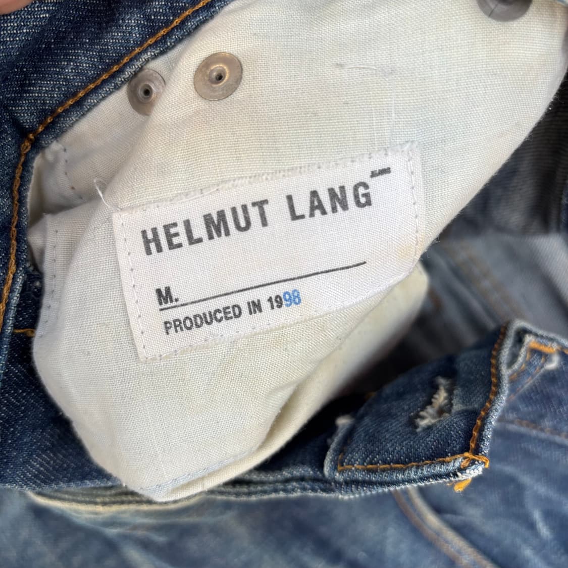 헬무트랭 1998 데님 팬츠 상품이미지10