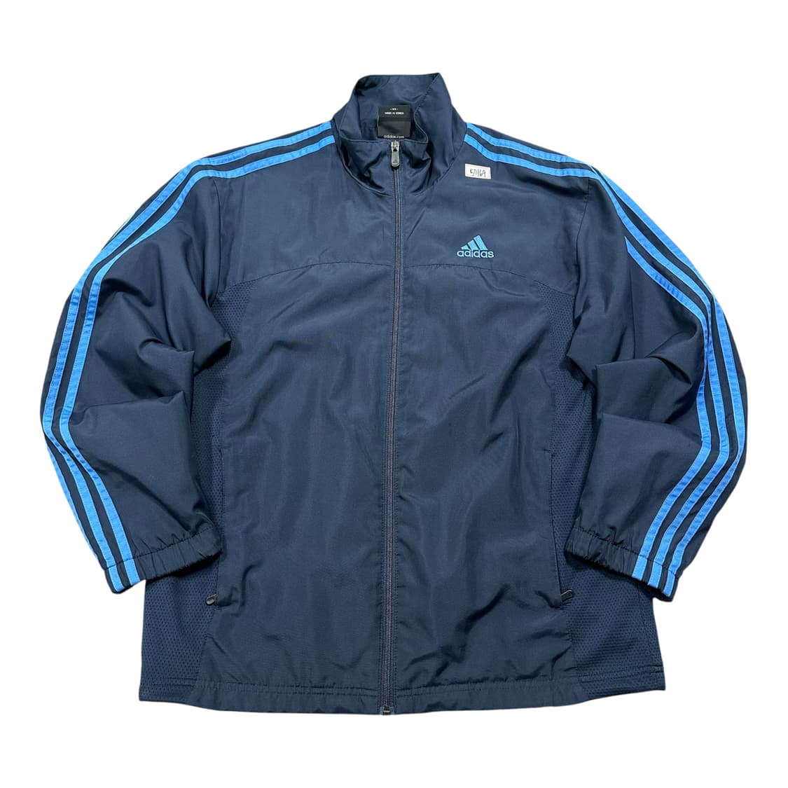 ✨ (바배) 아디다스 네이비 블루 삼선 우븐 바람막이 상품이미지1