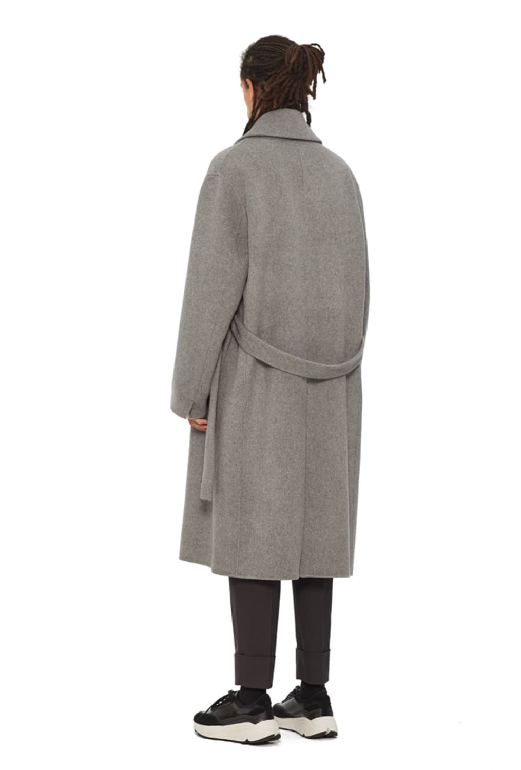 [새상품]일꼬르소 핸드메이드 캐시미어 로브코트 상품이미지3